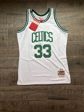 Mitchell & Ness White Celtics Larry Bird Jersey Men’s Medium